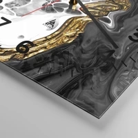 Clock face with numbers