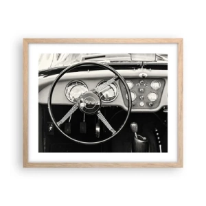 Poster in light oak frame - Collector's Dream - 50x40 cm