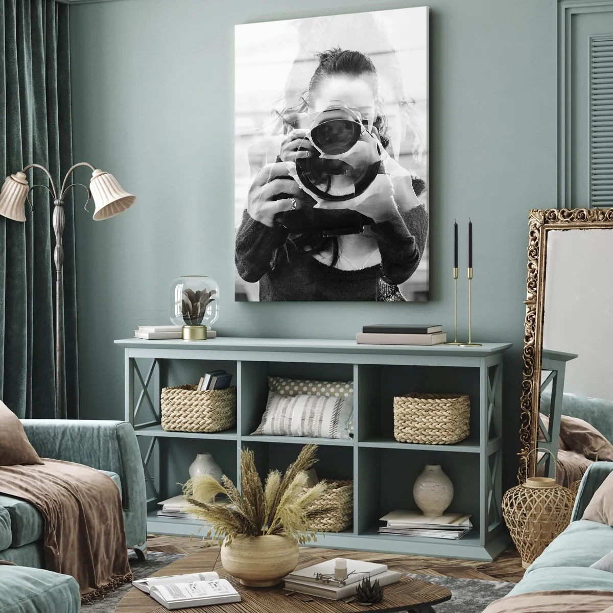 Canvas picture - Creator and the Creation - 70x100 cm