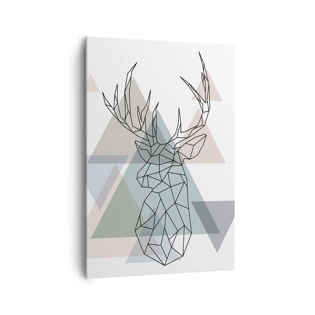 Canvas picture - In a Geometrical Forest - 70x100 cm