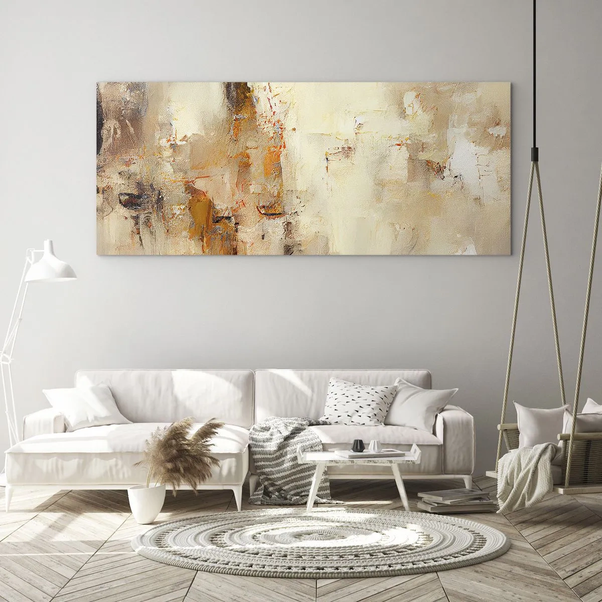 Glass picture - Soul of Amber - 100x40 cm