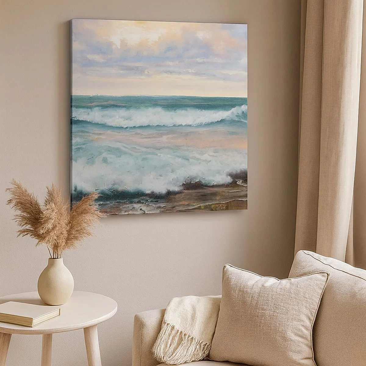 Canvas picture - Here You Will Smooth Your Soul - 30x30 cm