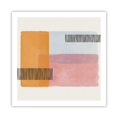 Poster - From Corner to Corner - 60x60 cm