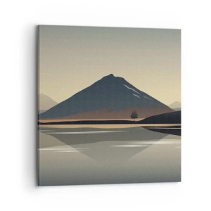 Canvas picture - Mirror Image - 70x70 cm