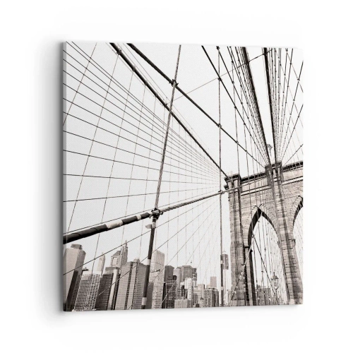 Canvas picture - New York Cathedral - 70x70 cm