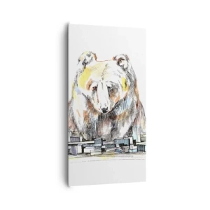Canvas picture - How Can You Live like That? - 65x120 cm