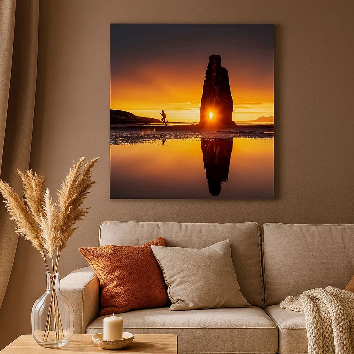 Canvas picture - Only You and Nature - 30x30 cm