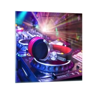 Glass picture - Get on the Floor - 30x30 cm