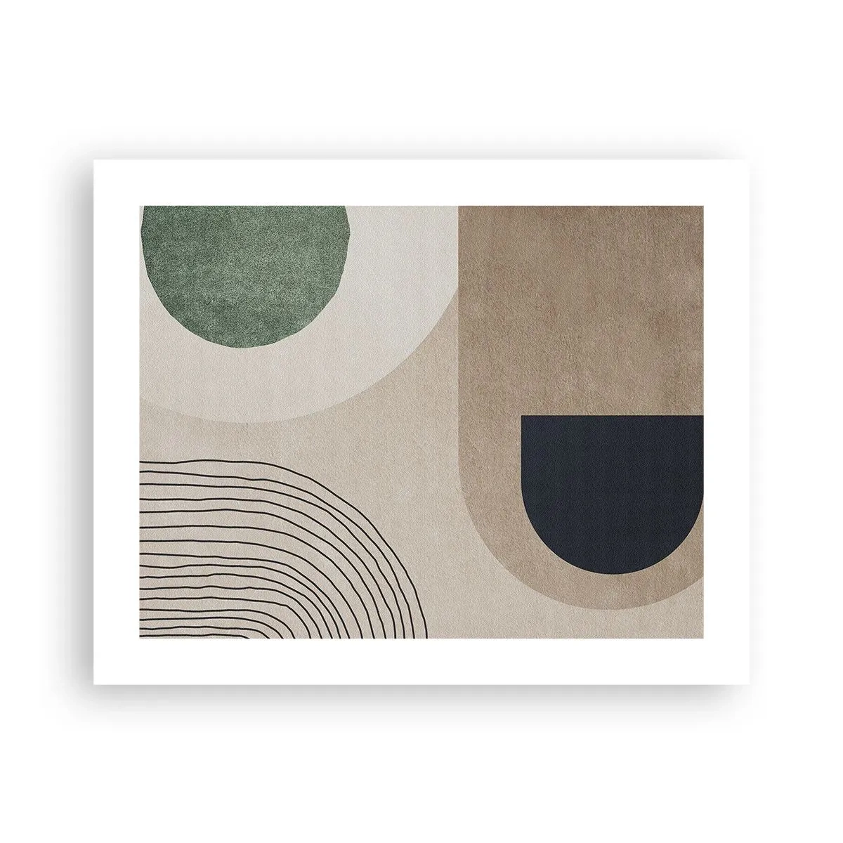 Poster - Gentleness of an Oval - 50x40 cm