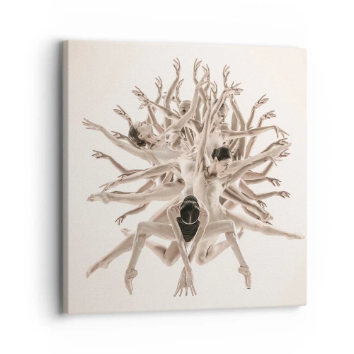 Canvas picture - Dance in Bloom - 30x30 cm