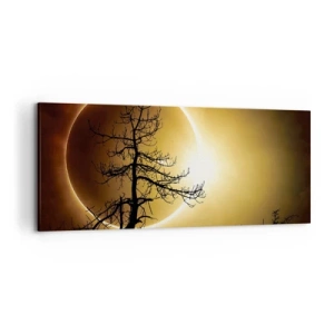 Canvas picture - Total Eclipse - 120x50 cm