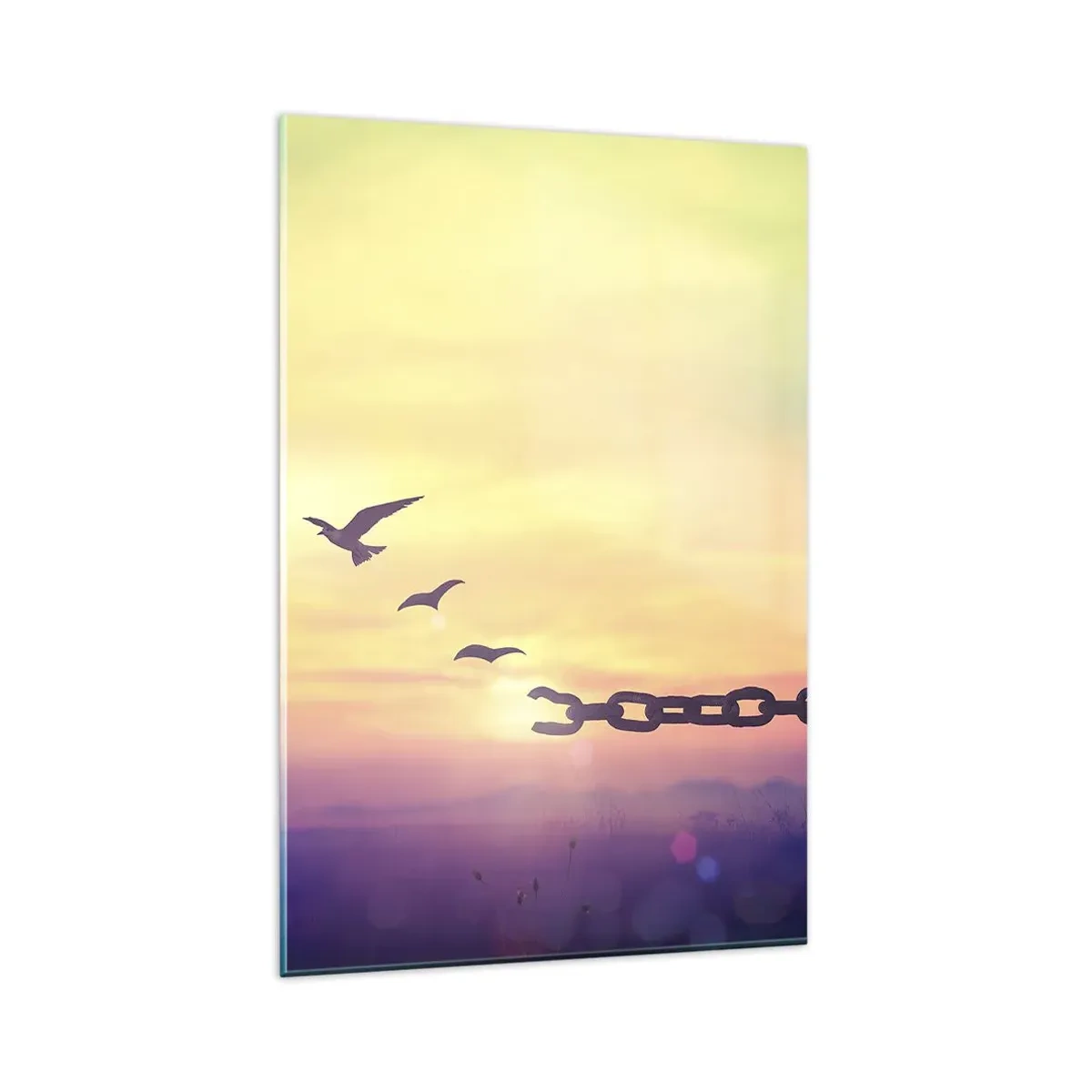 Glass picture - Victory of Freedom - 80x120 cm