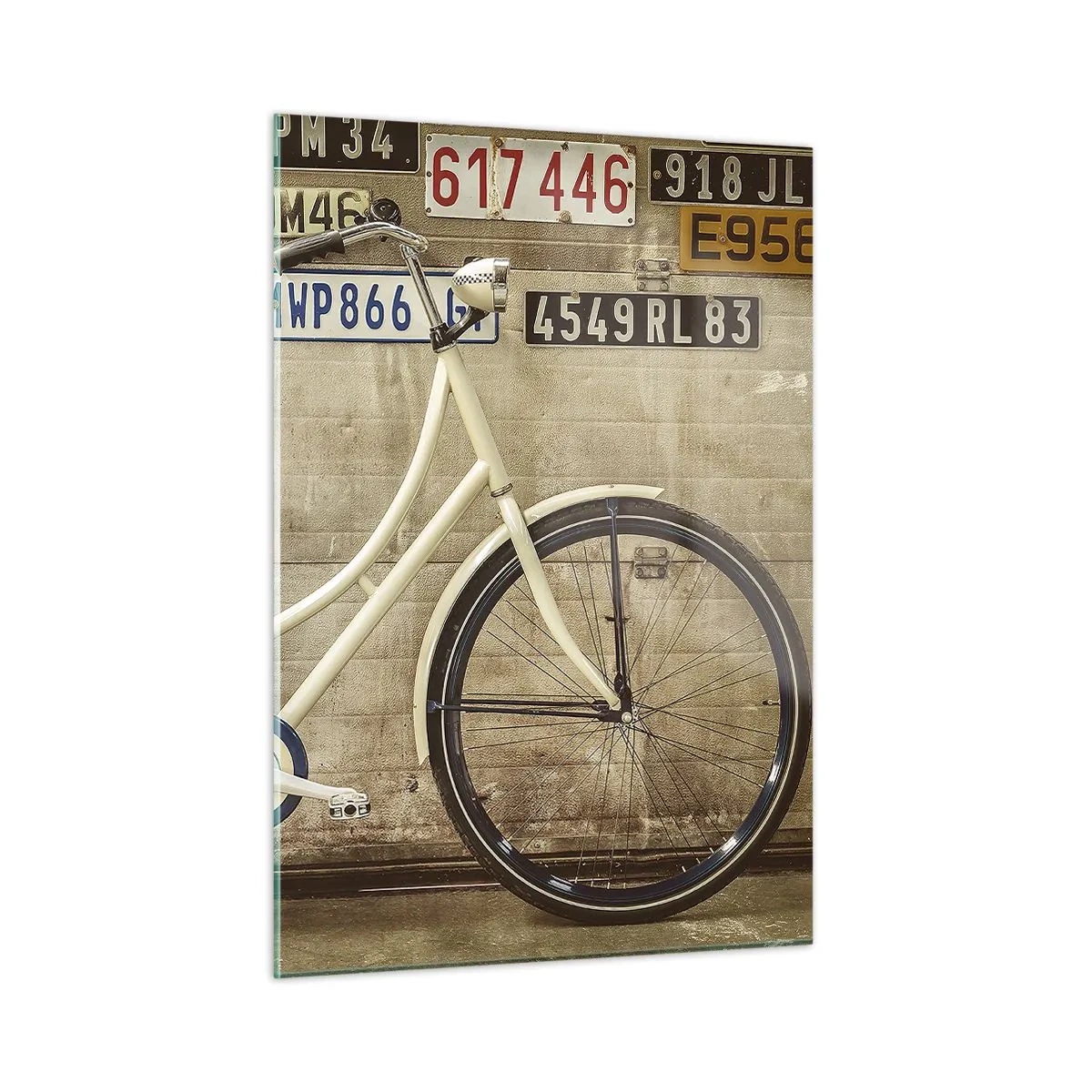 Glass picture - Without Complexes - 50x70 cm