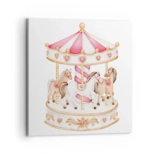 Canvas picture - Sweet World of Childhood - 70x70 cm