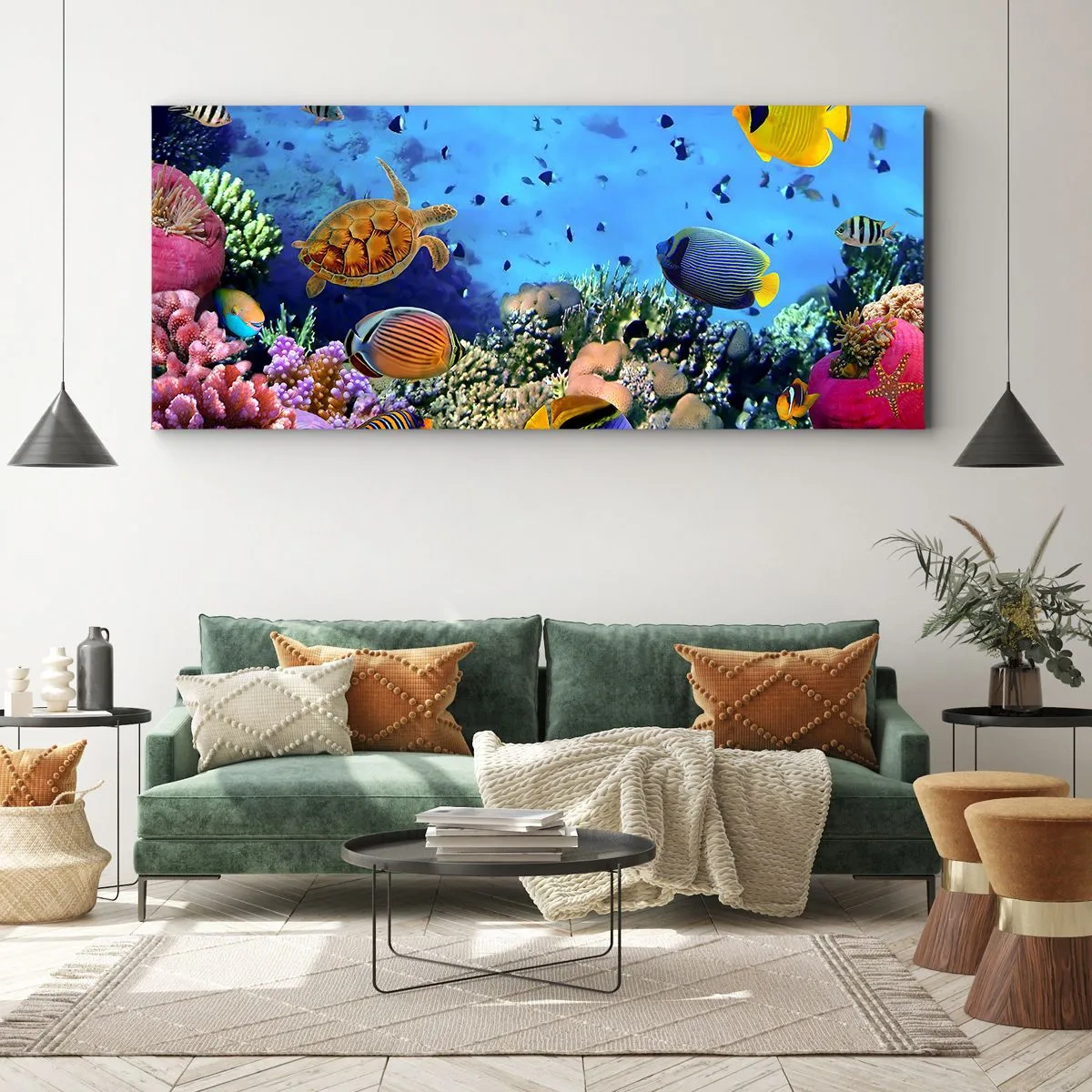 Canvas picture - What Do We Know about Life? - 140x50 cm