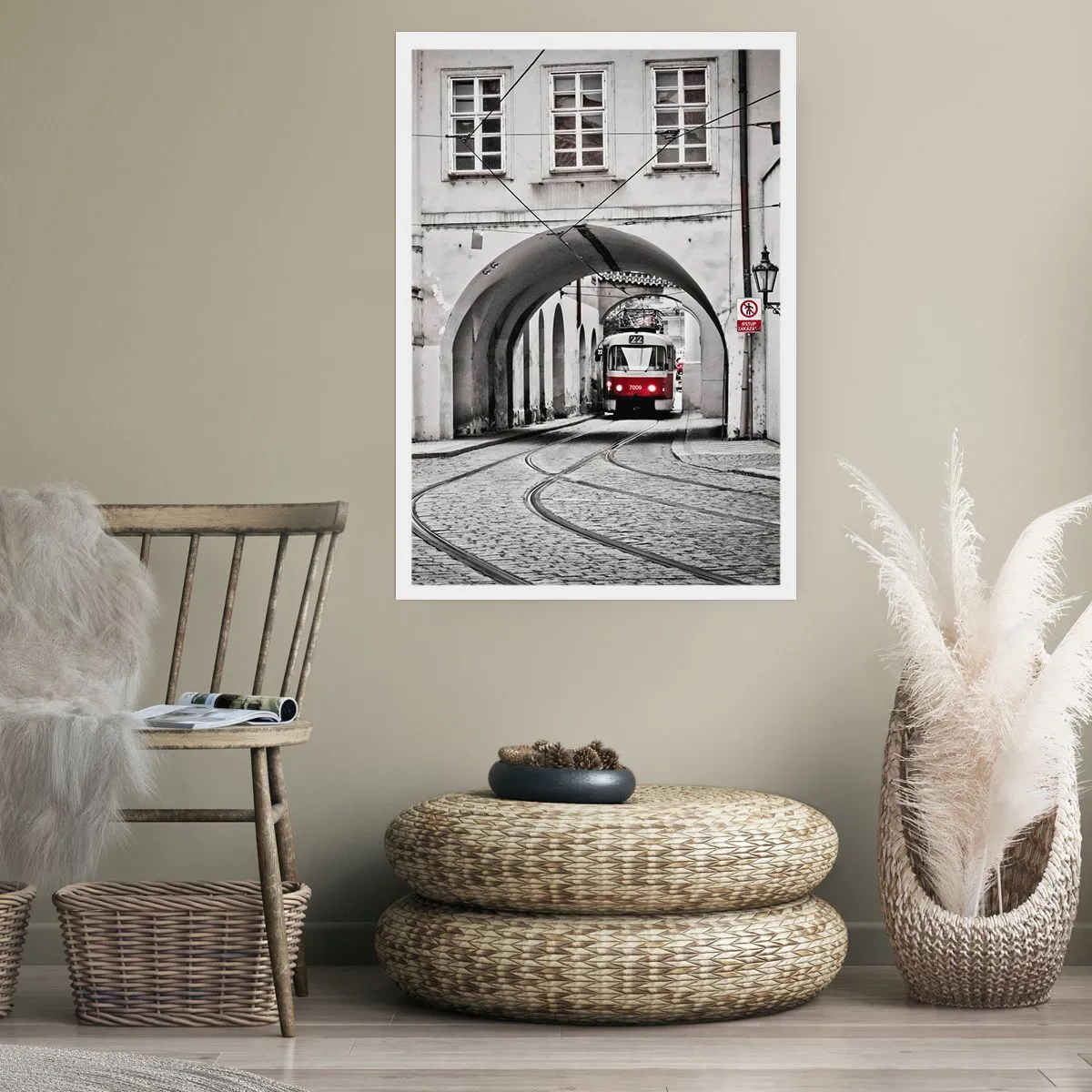 Poster - Through City Labirynth - 40x50 cm