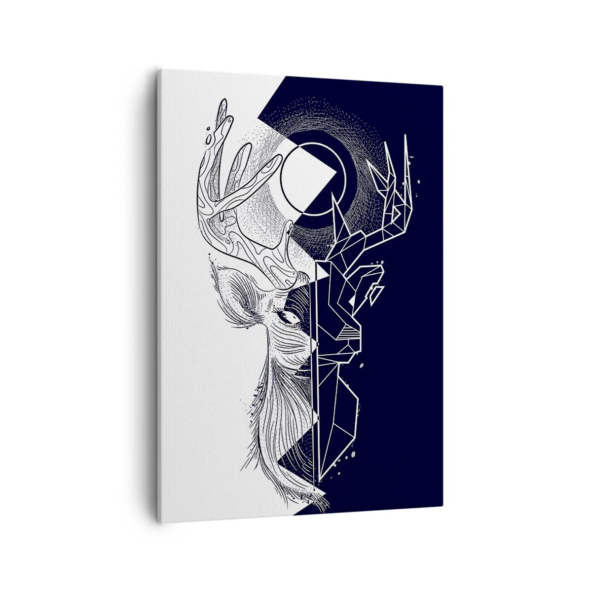 Canvas picture - Struggle and Unity of the Opposites - 50x70 cm