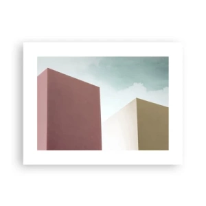 Poster - Geometry of a Sunny summer - 40x30 cm