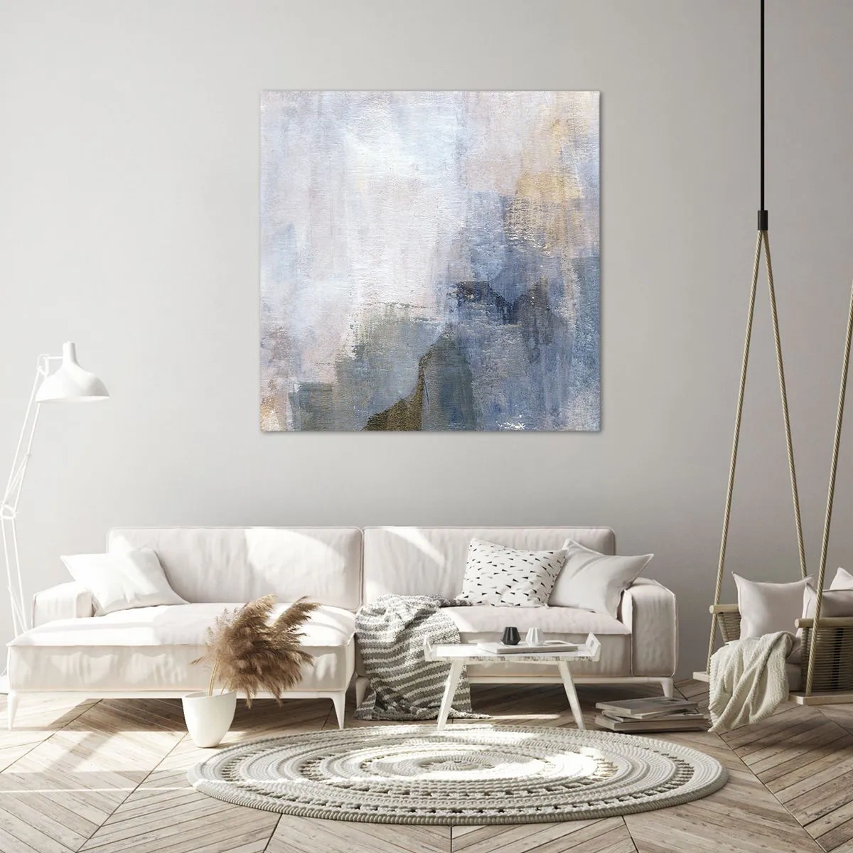 Canvas picture - Tones and Chords of Colours - 70x70 cm