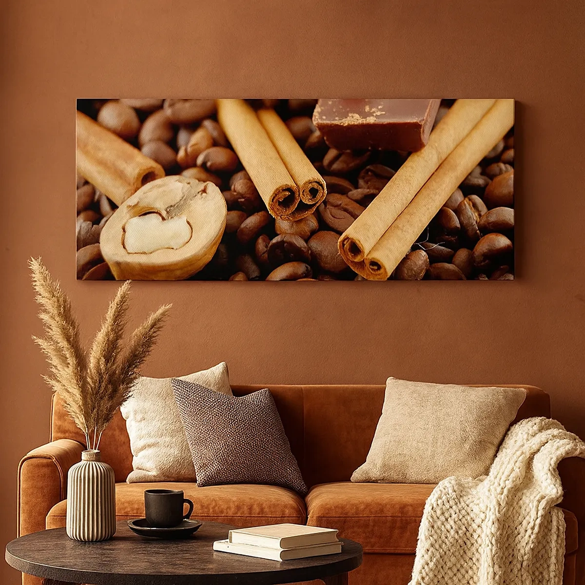 Canvas picture - Concert of Aromas - 30x30 cm