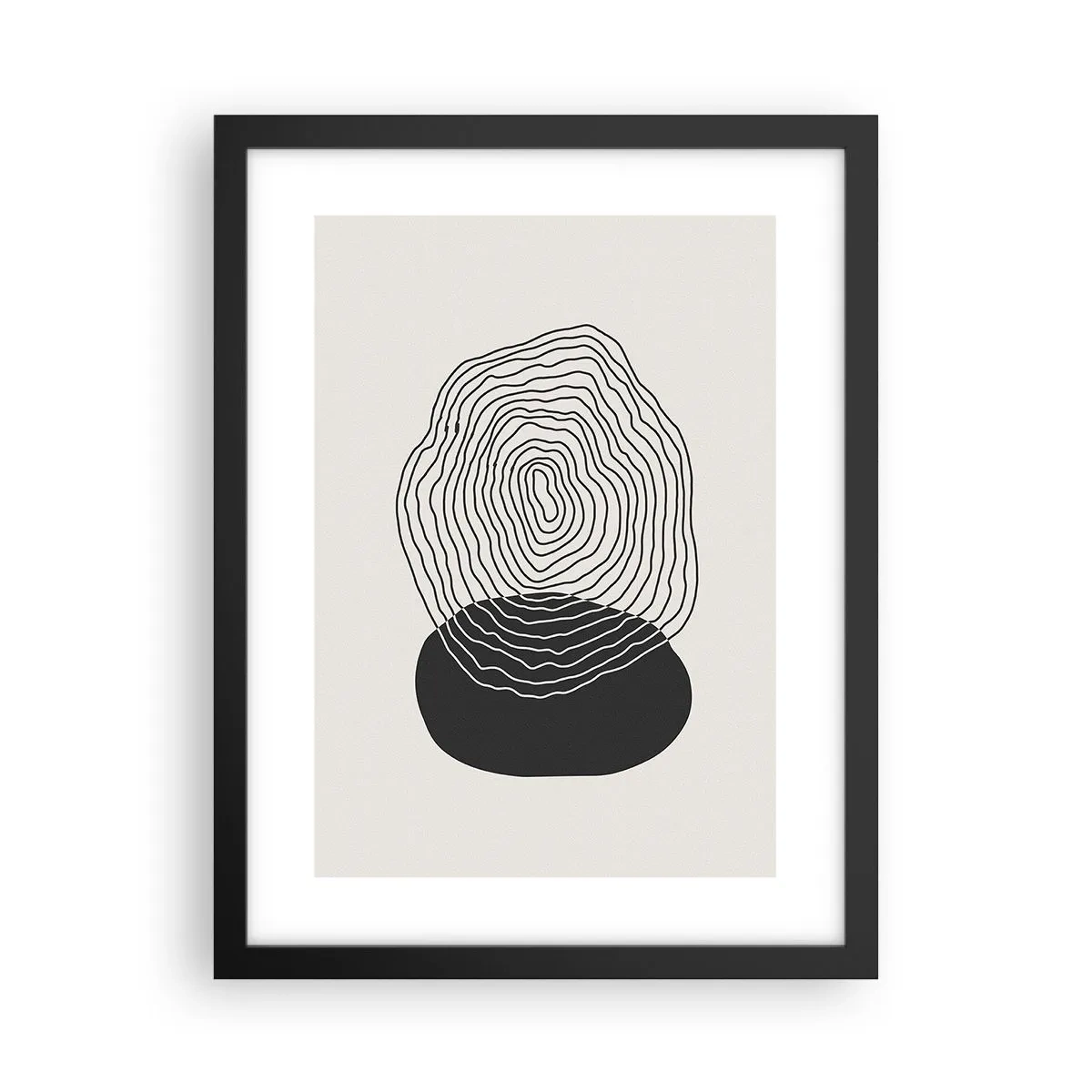 Poster in black frame - Durability and Vibration - 30x40 cm