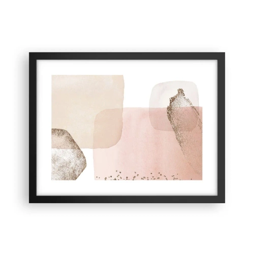 Poster in black frame - Look through Colour - 40x30 cm