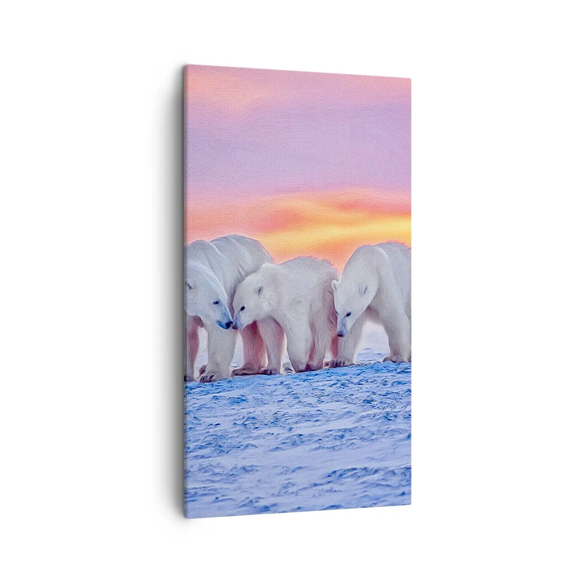 Canvas picture - Family Warmth Is Enough - 45x80 cm