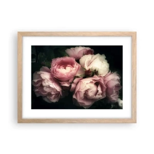 Poster in light oak frame - Belle Epoque Charm - 40x30 cm