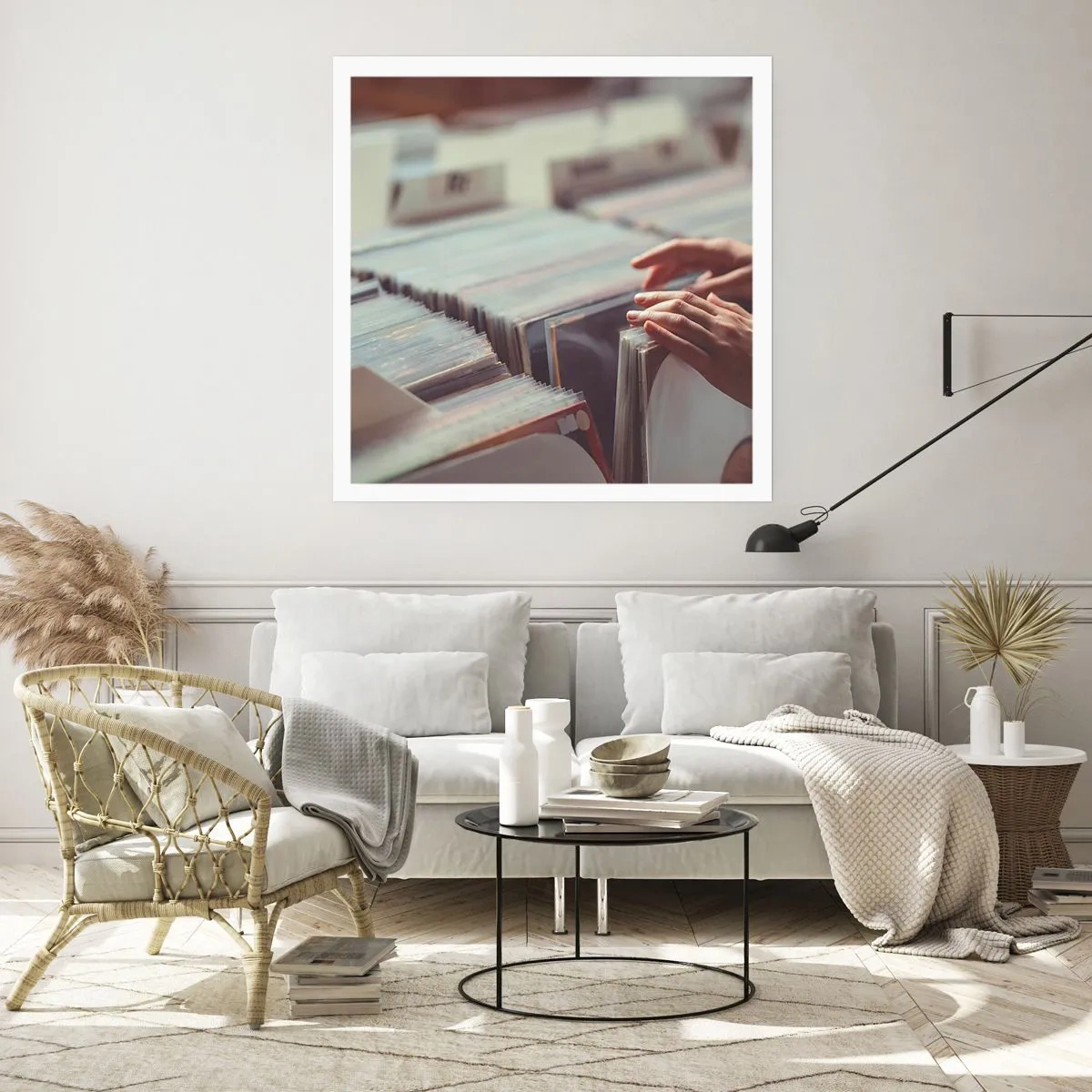Poster - In Search of Good Vibes - 60x60 cm