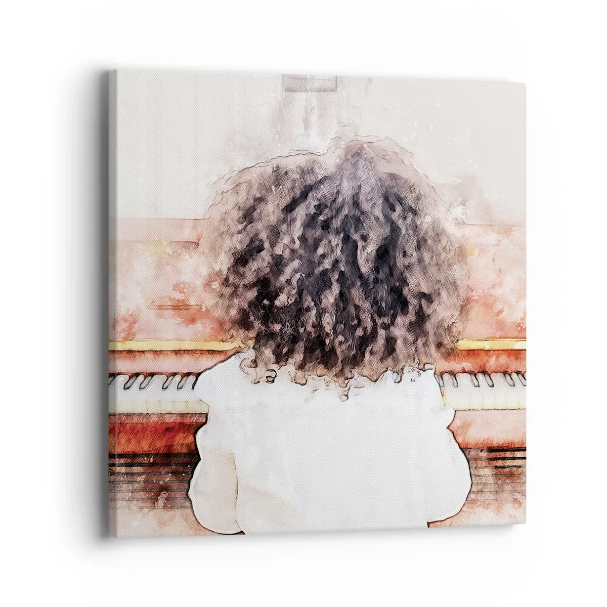 Canvas picture - In a New World - 40x40 cm