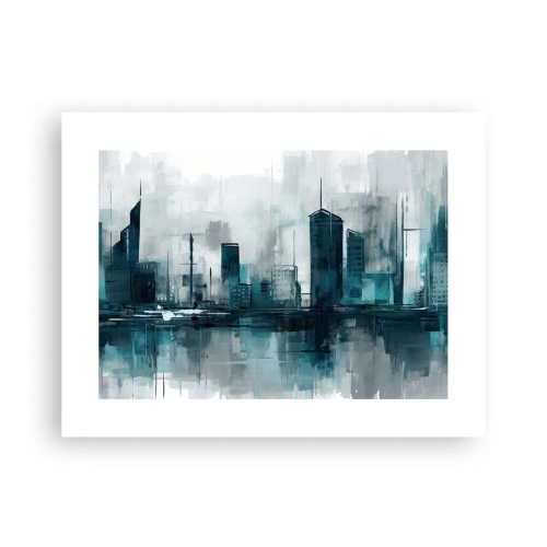 Poster - City in the Colour of Rain - 40x30 cm