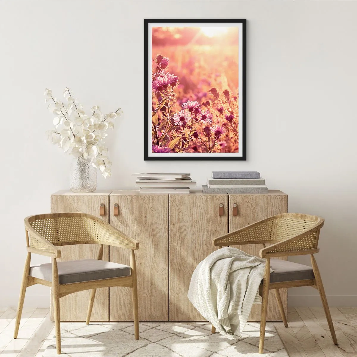 Poster in black frame - Before Summer Goes - 30x40 cm