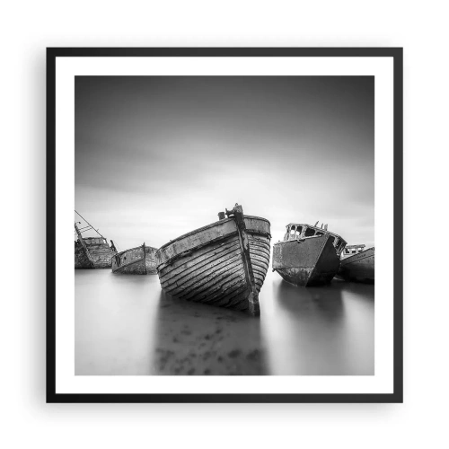 Poster in black frame - Now Only a Memory - 60x60 cm