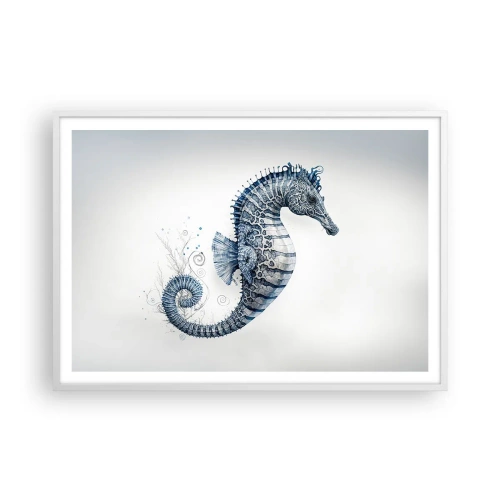 Poster in white frmae - Subtle Joke of Nature - 100x70 cm