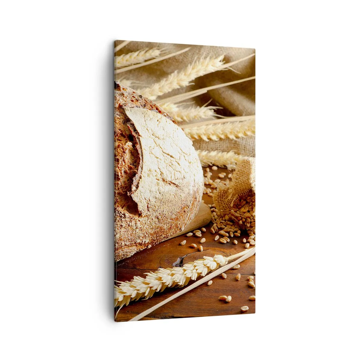 Canvas picture - Tasty, Fragrant, Crunchy - 45x80 cm