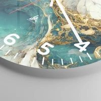 Clock face with numbers