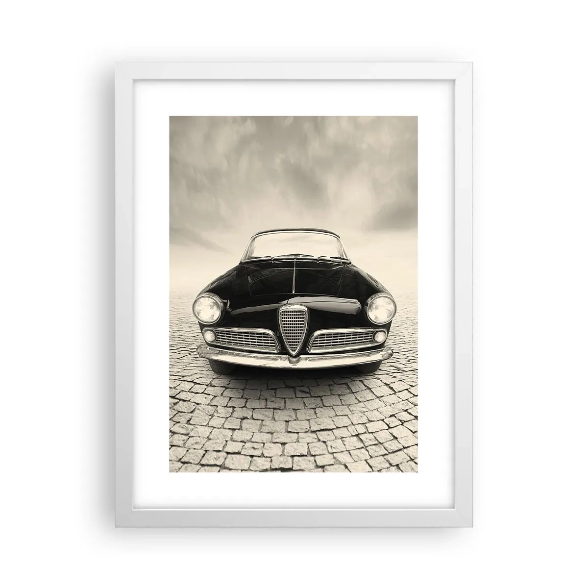 Poster in white frmae - How Can You not Love Me? - 30x40 cm