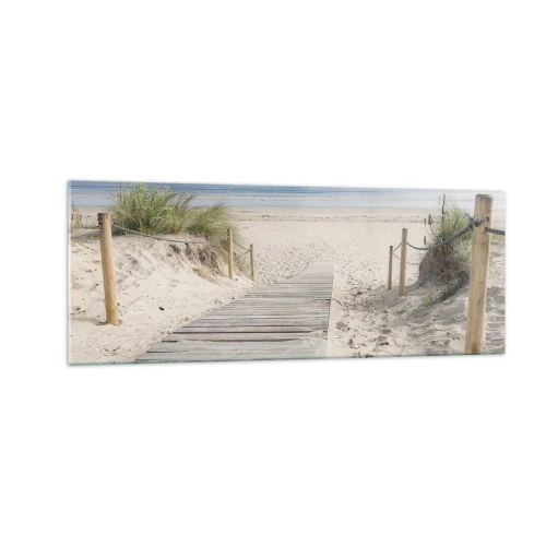 Glass picture - Until the Horizon - 140x50 cm