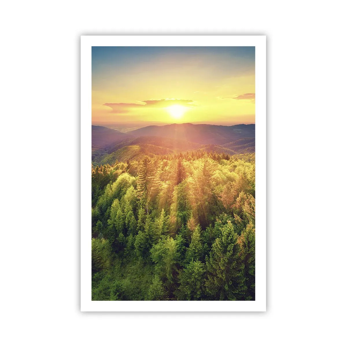Poster - Peaks and Summits - 61x91 cm