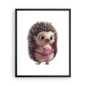 Poster in black frame - Everyday is Holiday - 40x50 cm