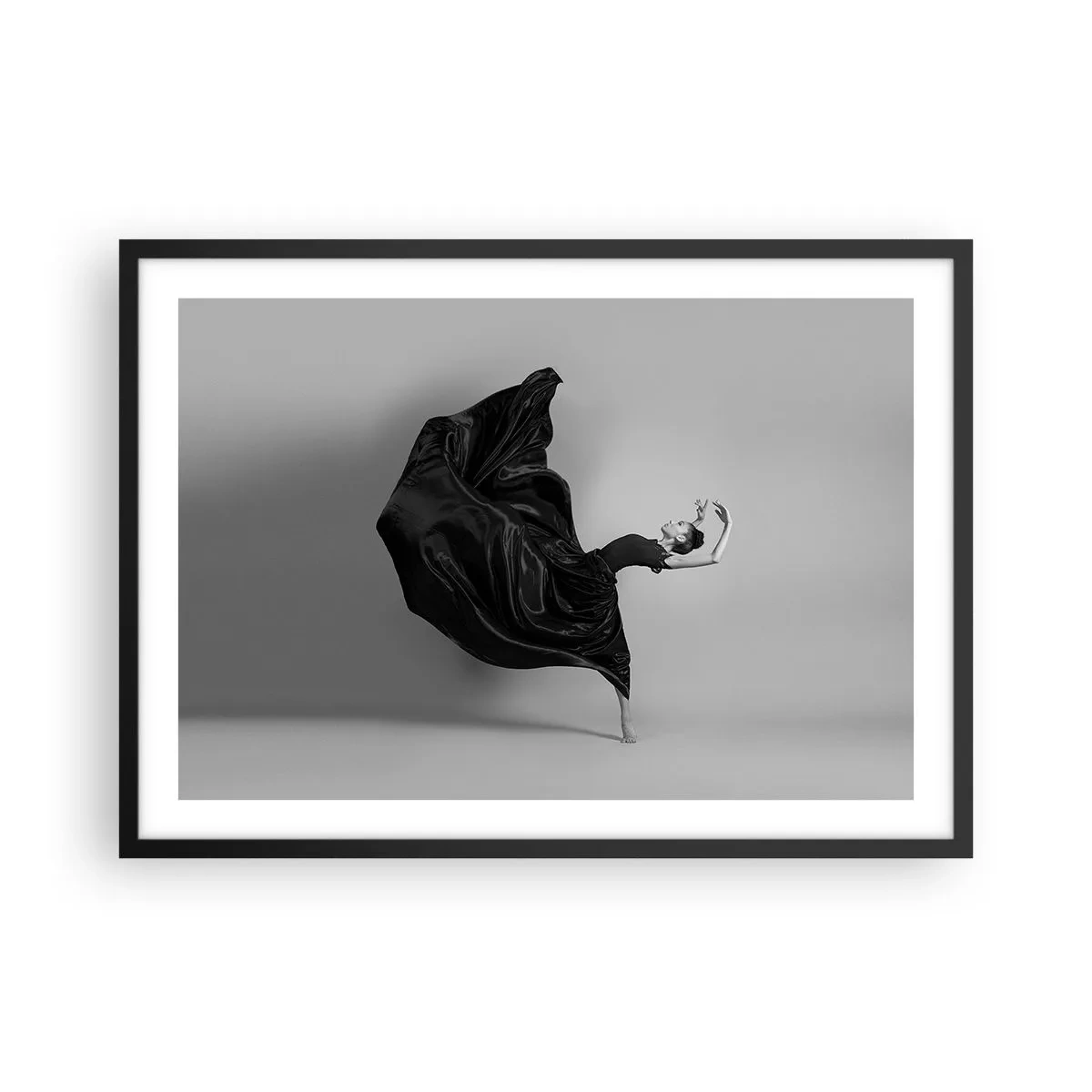 Poster in black frame - On the Wings of Music - 70x50 cm