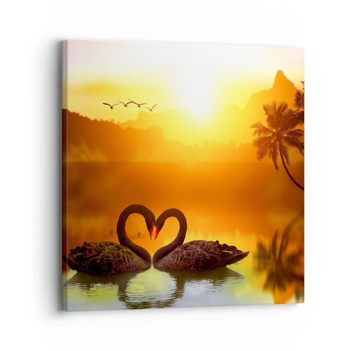 Canvas picture - Paired up - 30x30 cm