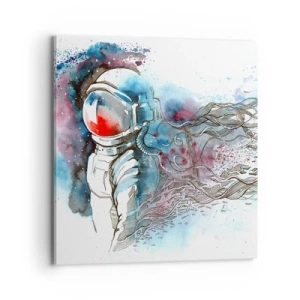 Canvas picture - Alone In Space - 70x70 cm