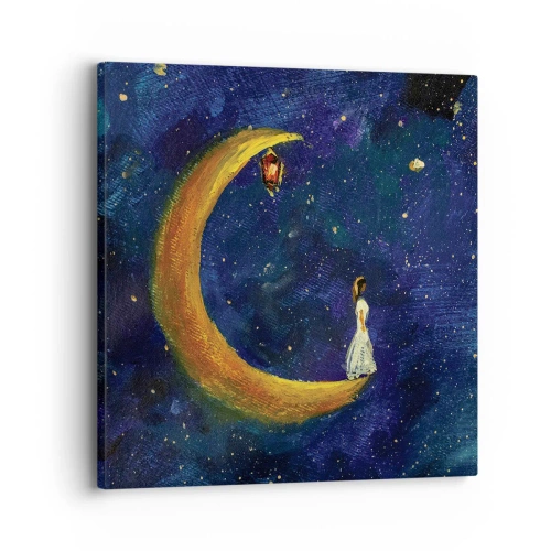 Canvas picture - Calling of the World - 30x30 cm