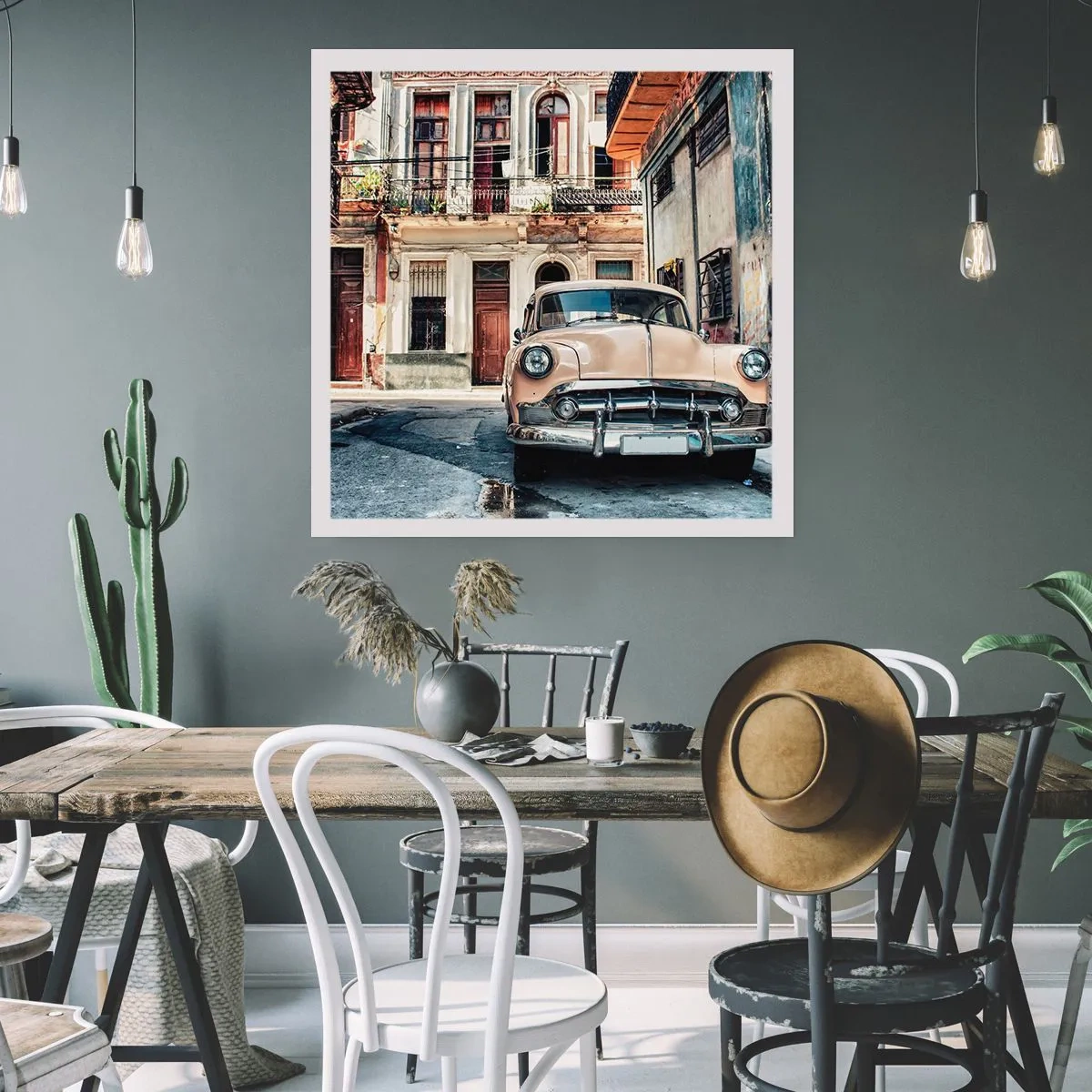 Poster - Siesta in Havana - 30x30 cm