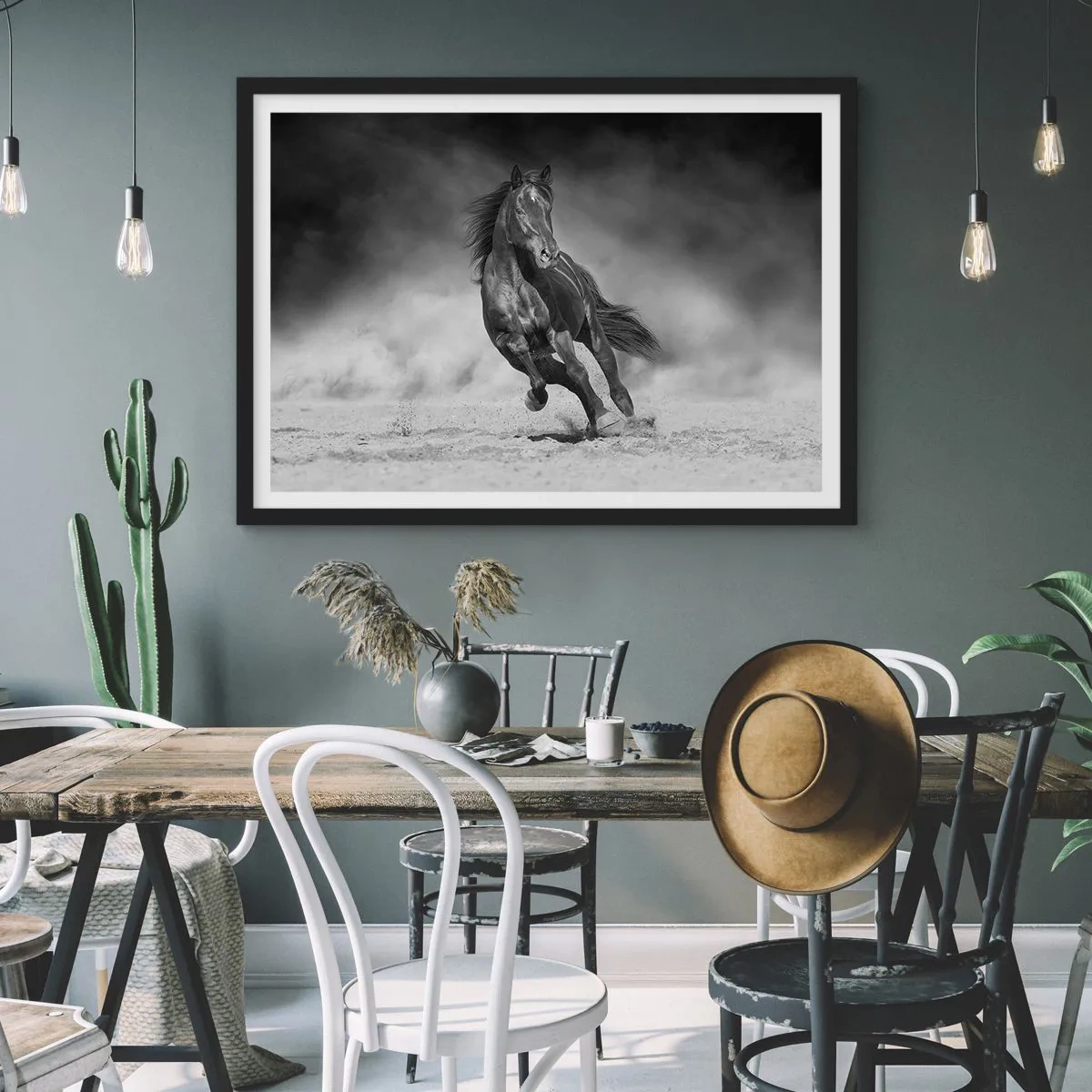 Poster in black frame - Worthy of Emir Himself - 50x40 cm