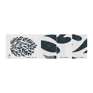 Photo Wallpaper Sample Standard Eco - Shapes of Nature - Boho, Minimalistic, Modern - 100x30 cm