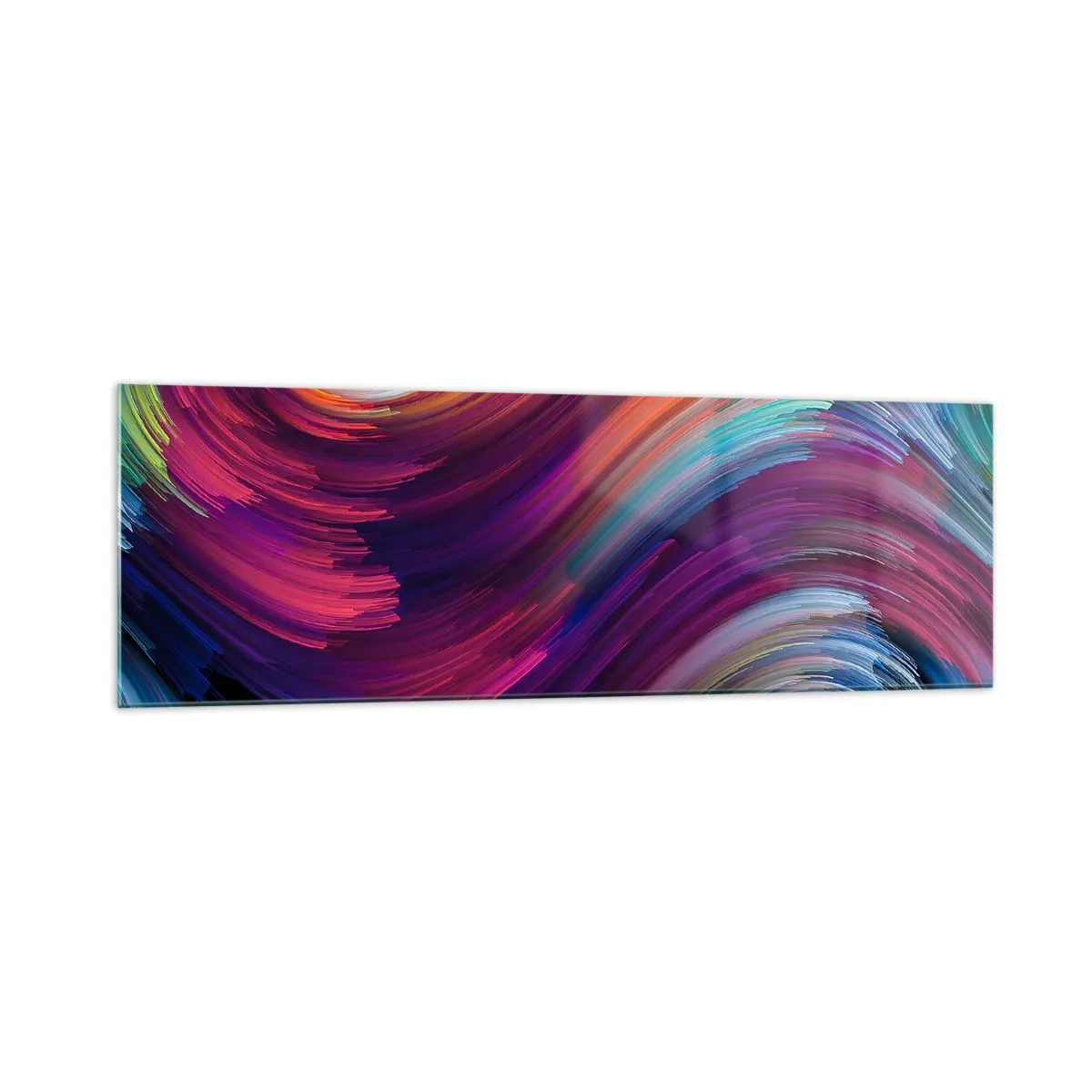 Glass picture - Beginning of New World - 160x50 cm