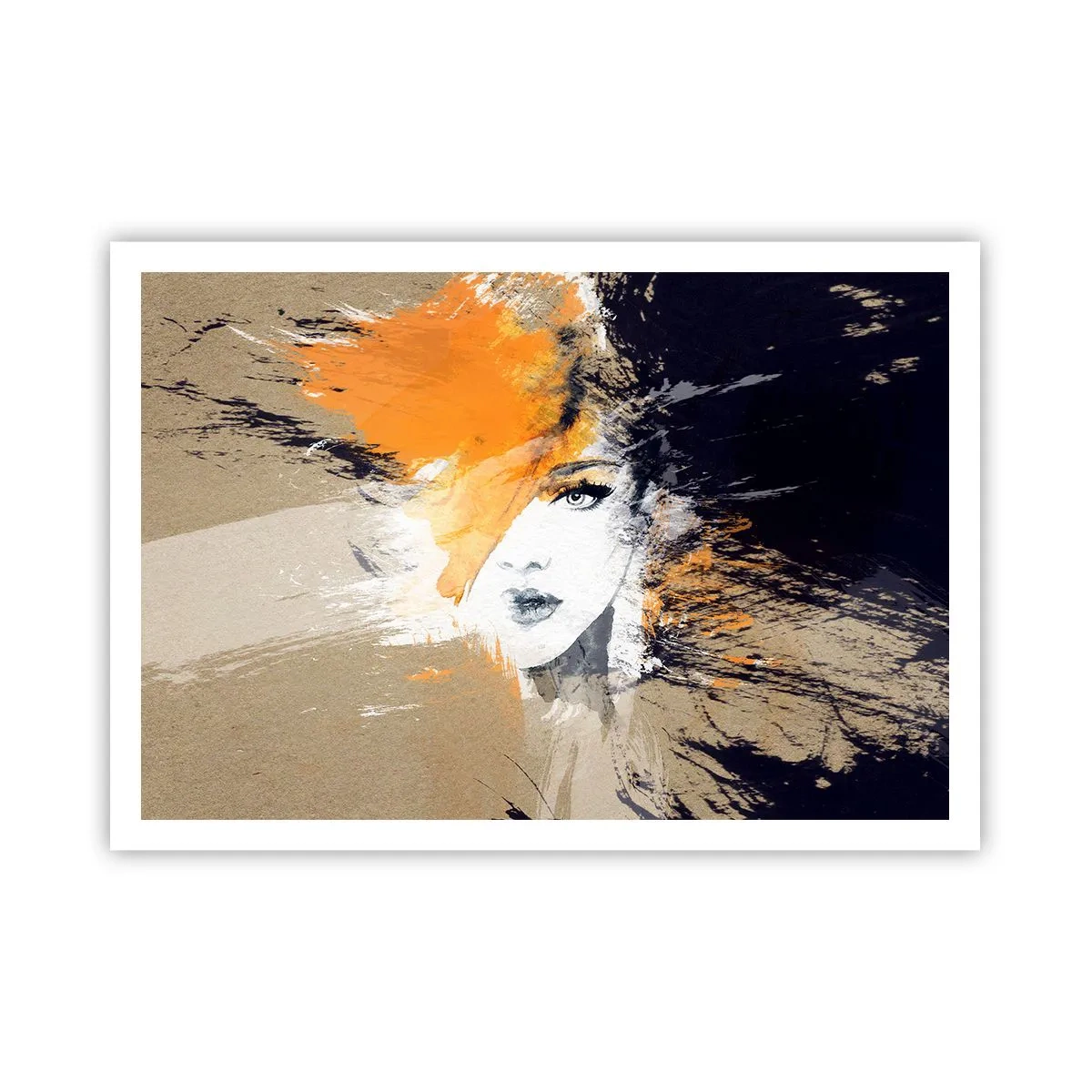 Poster - And There Was Light - 100x70 cm