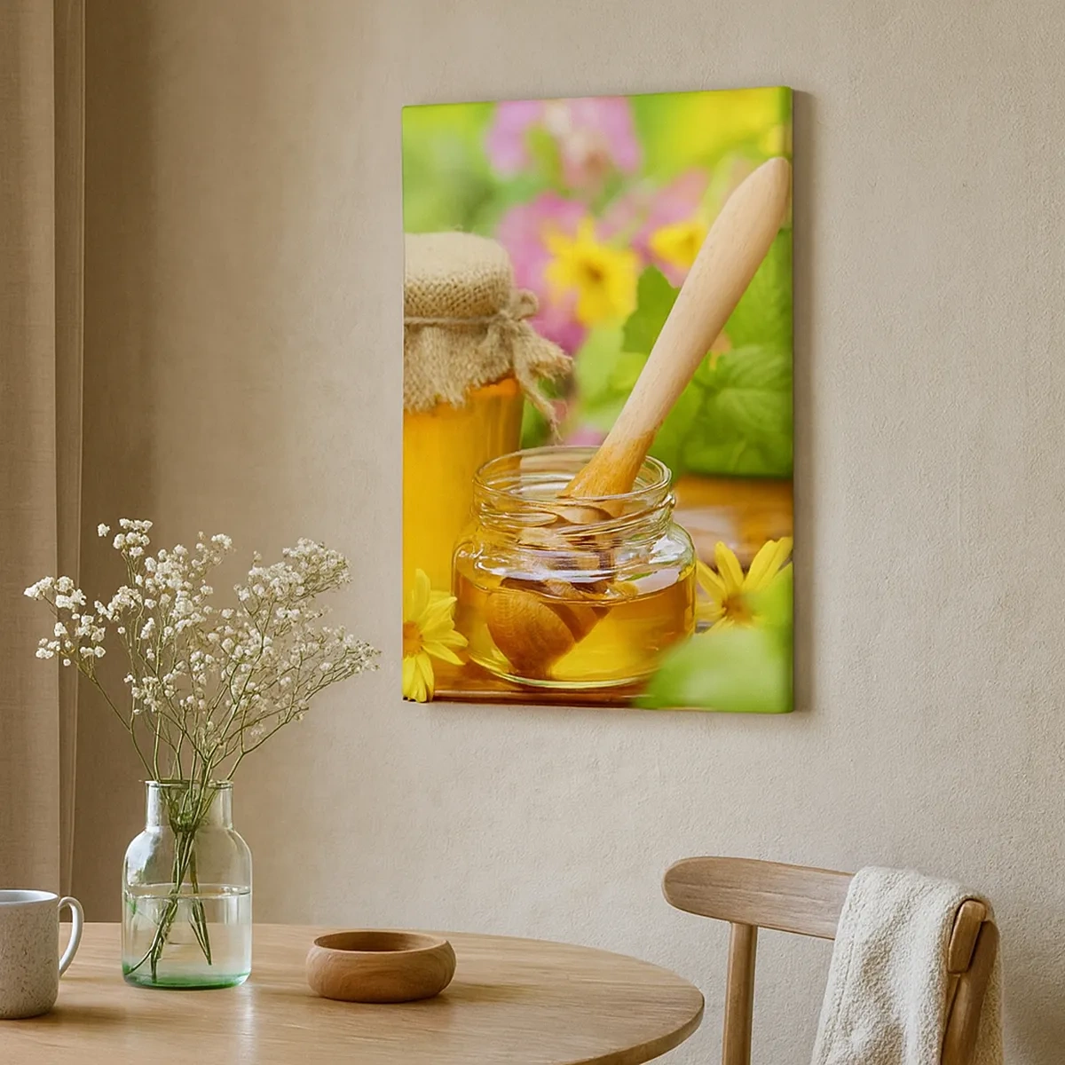 Canvas picture - Sweet and Flowery - 50x70 cm